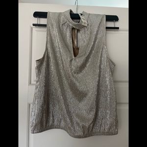 Express Blouse metallic